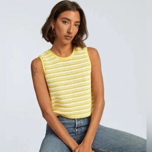 Everlane crochet tank